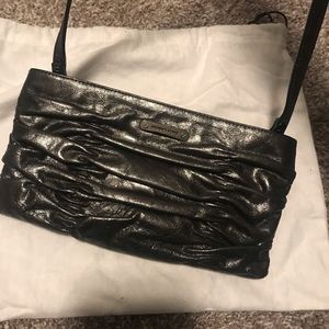 Authentic Michael Kors Slouchy Clutch w Strap